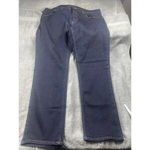 Mott and Bow Jeans Mens 40x32 Blue Dark Oliver Rinse Straight Relaxed Stretch